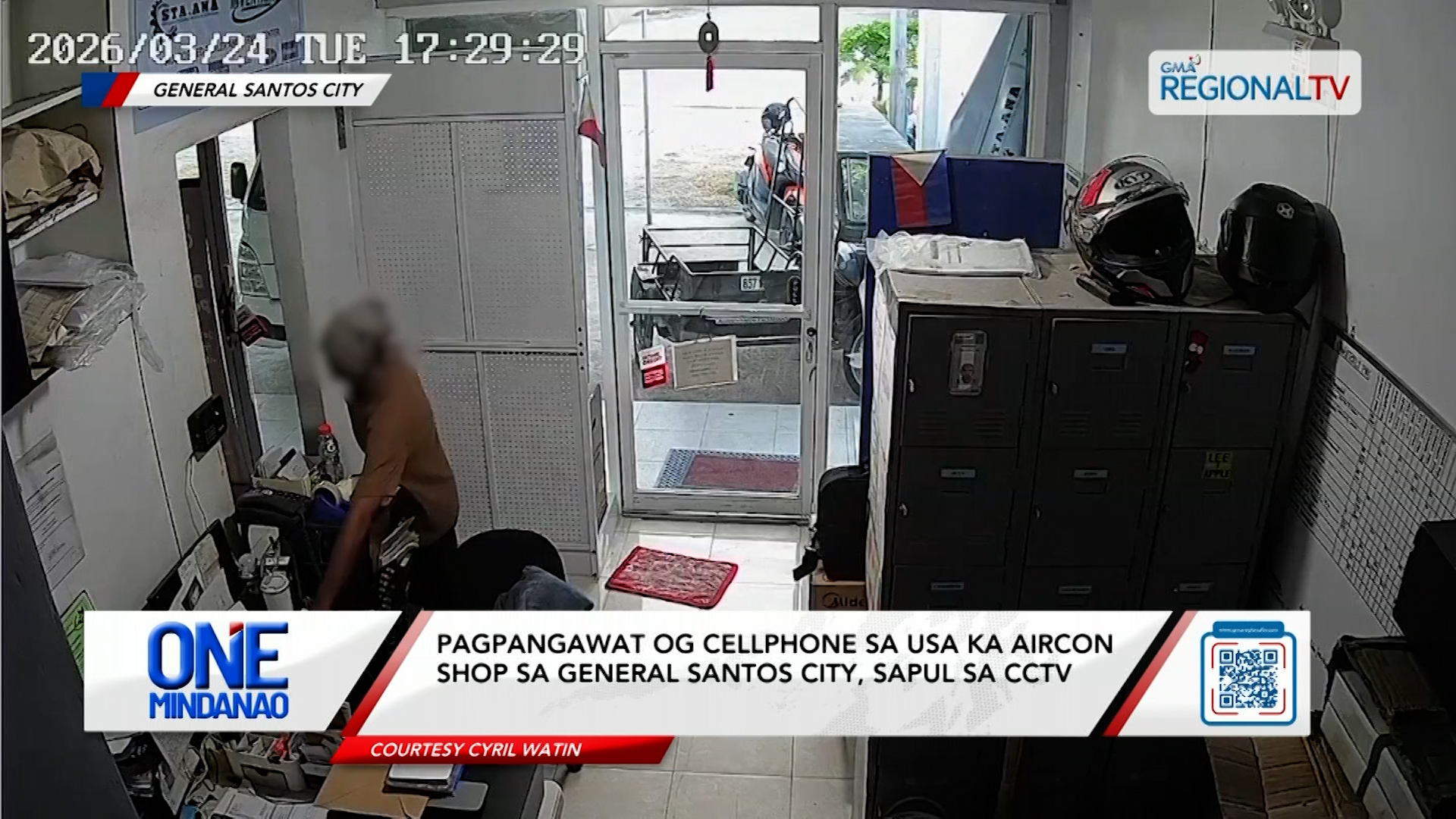 Aircon shop sa Gensan, gisulod og kawatan | One Mindanao
