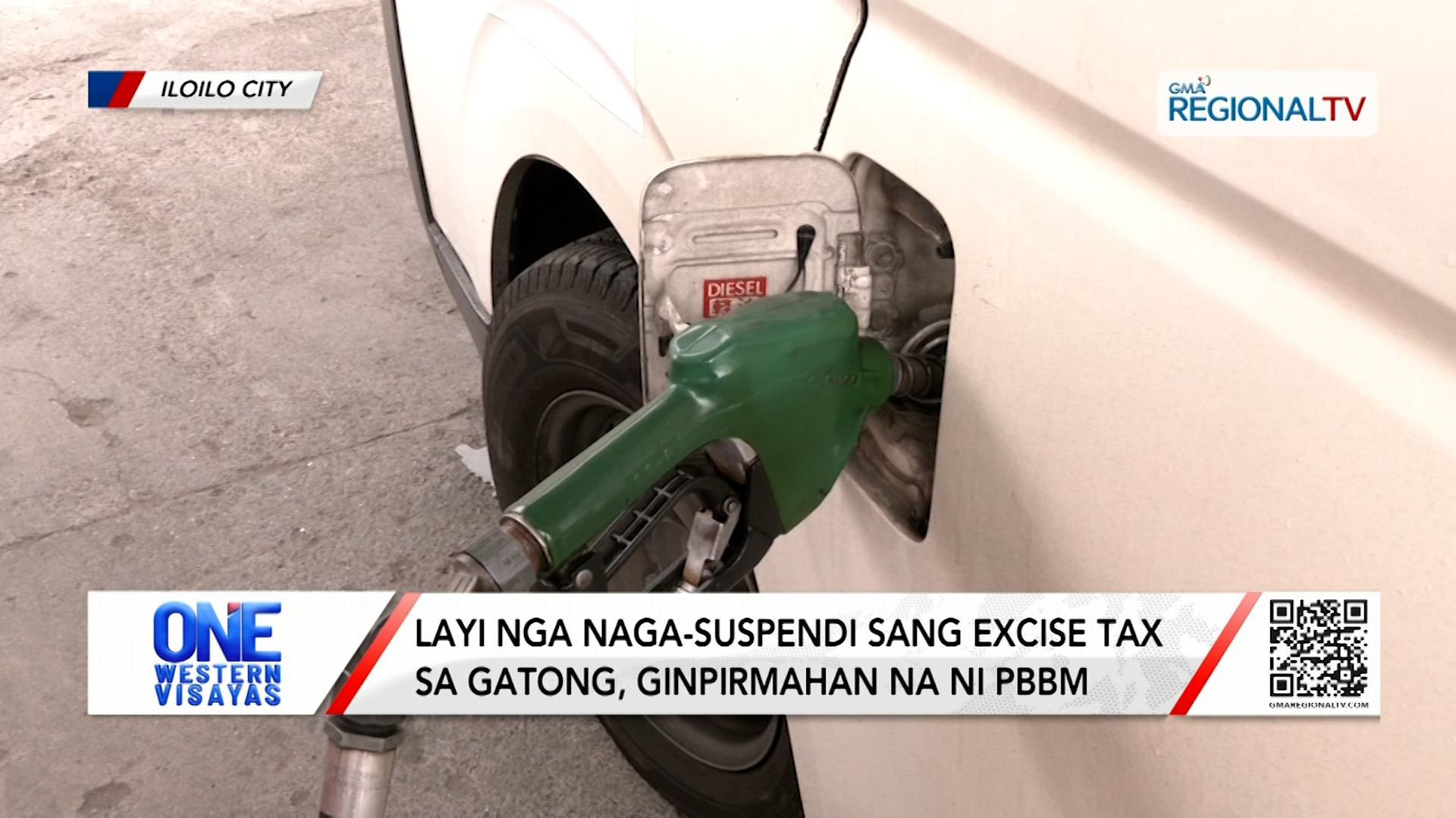 Layi nga naga-suspendi sang excise tax sa gatong, ginpirmahan na ni PBBM | One Western Visayas