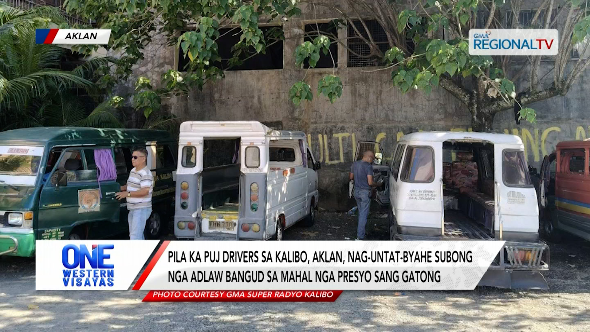 Pila ka PUJ drivers sa Kalibo, Aklan nag-untat-byahe bangud sa mahal nga gatong| One Western Visayas