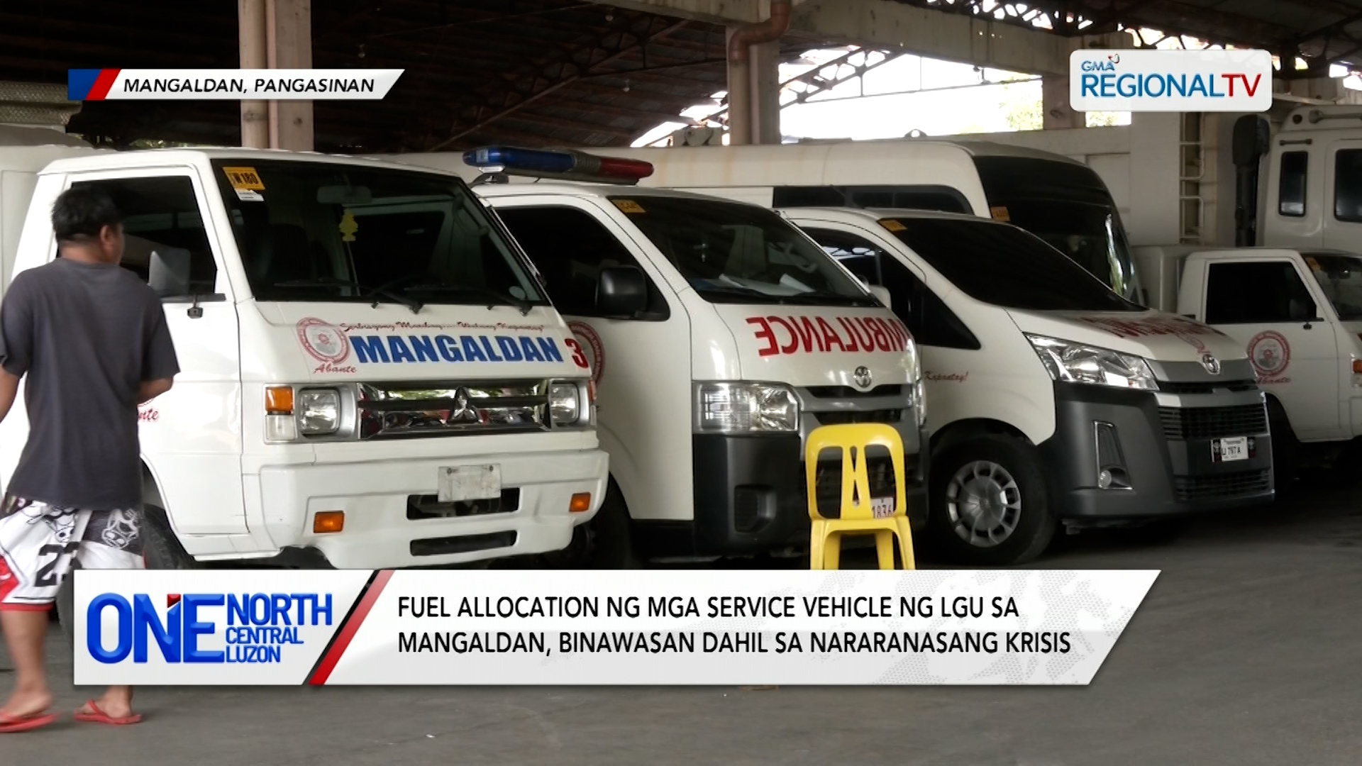 Fuel allocation ng mga service vehicle ng Mangaldan LGU, binawasan | One North Central Luzon