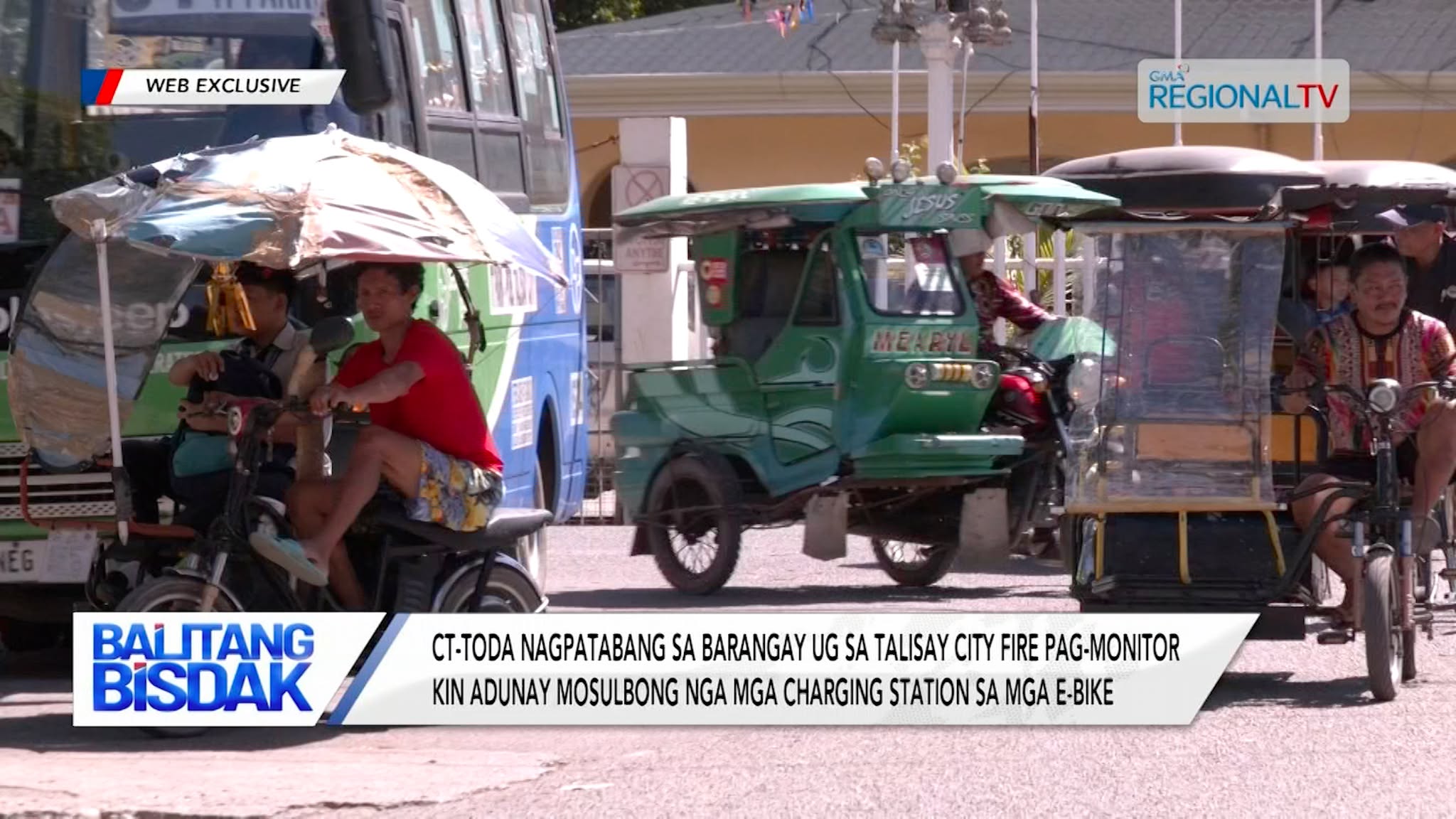 CT-TODA, Nagpatabang Pag-monitor Kung adunay Charging Station sa mga E-Bike | Balitang Bisdak