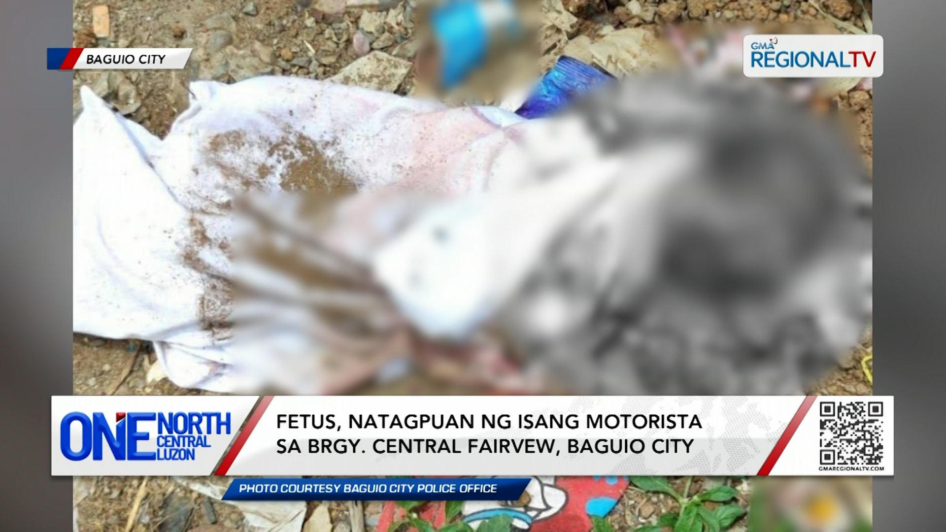 Fetus, natagpuan ng isang motorista sa Baguio City | One North Central Luzon