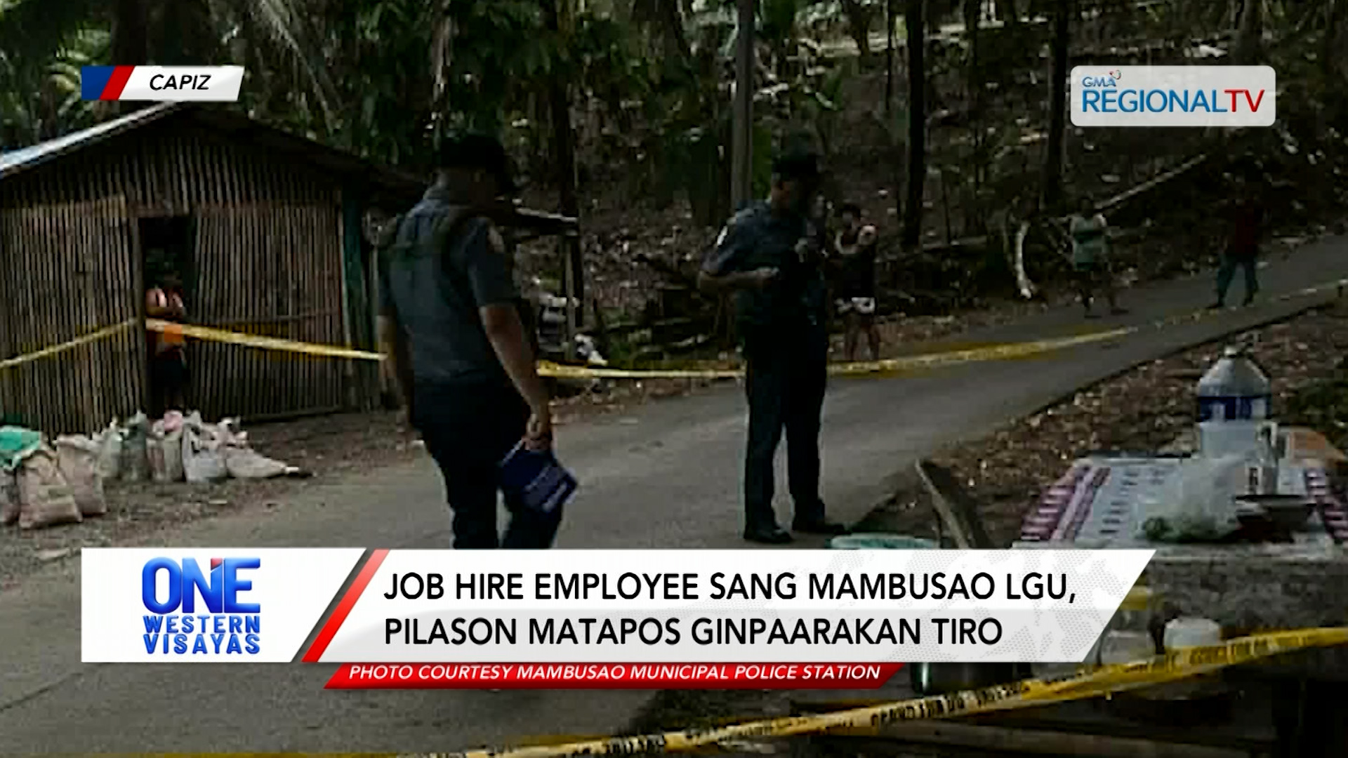 Job hire employee sang Mambusao LGU, pilason matapos ginpaarakan tiro | One Western Visayas