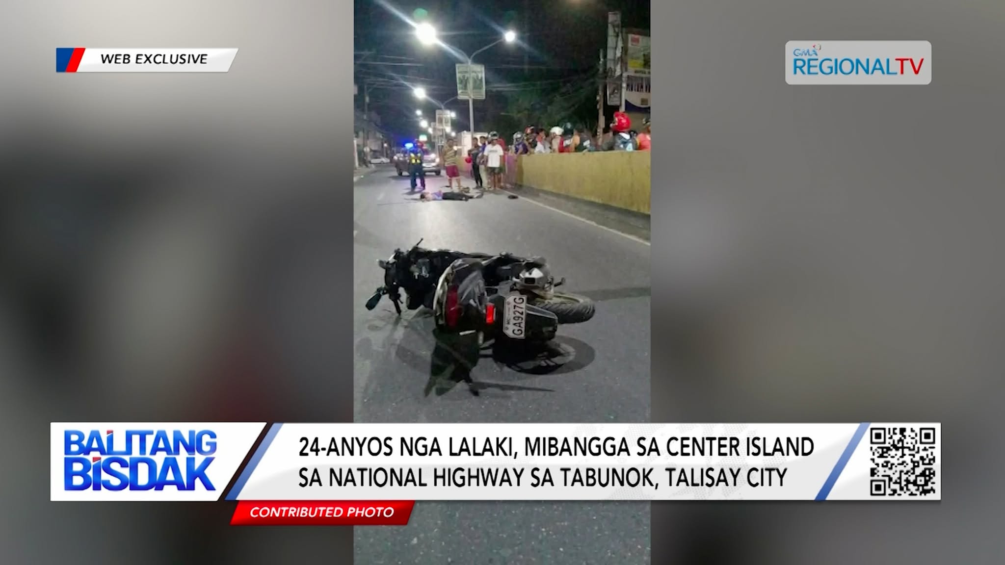 24-Anyos nga Lalaki, Mibangga sa Center Island sa Talisay City | Balitang Bisdak