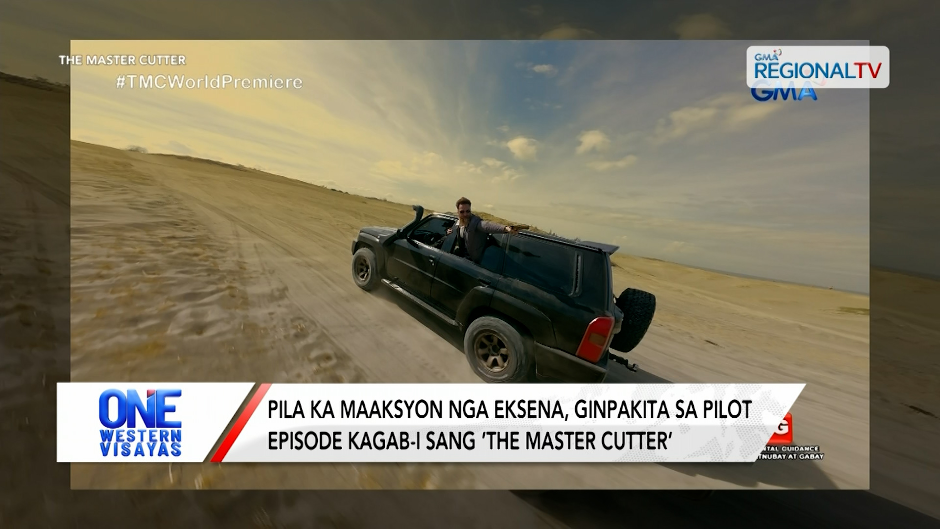 Pila ka maaksyon nga eksena ginpakita sa pilot episode sang ‘The Master Cutter’| One Western Visayas