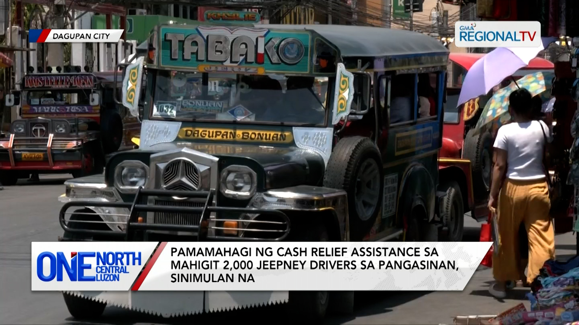 Pamamahagi ng cash relief assistance sa jeepney drivers, sinimulan na | One North Central Luzon