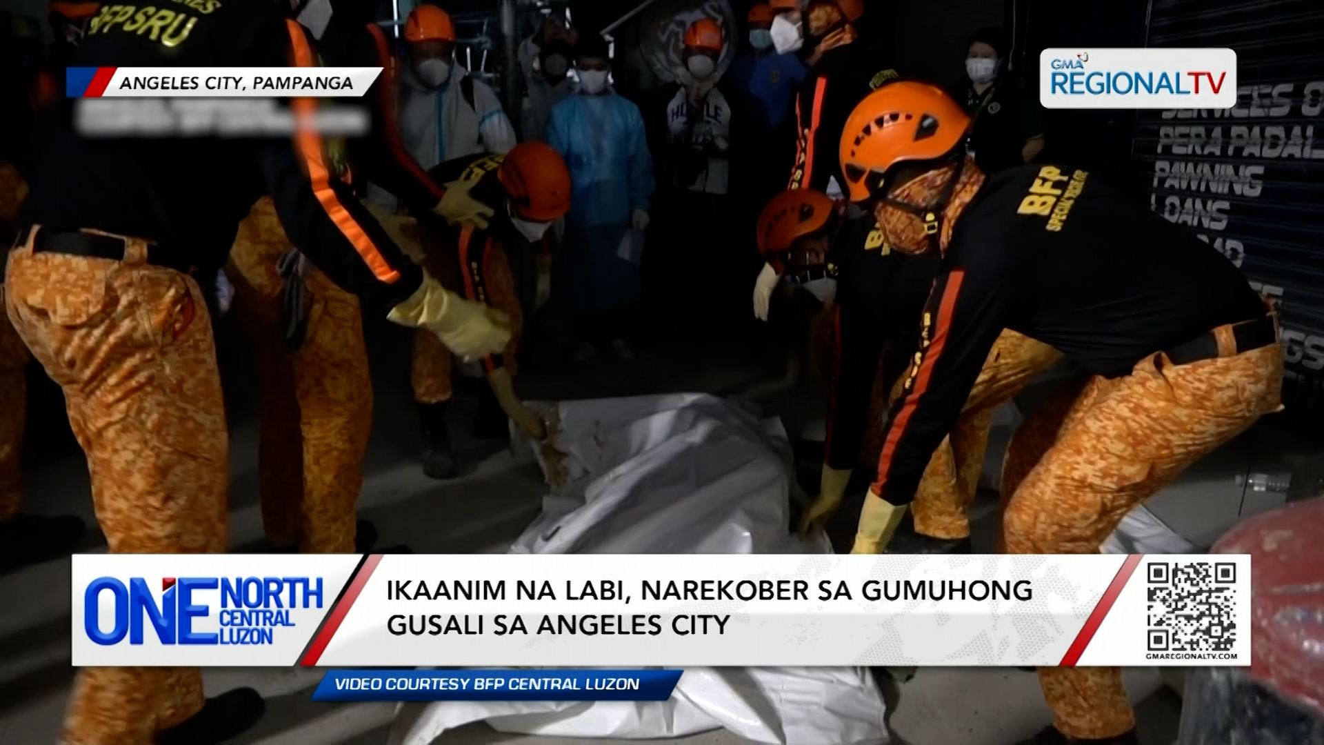 Ikaanim na labi, narekober sa gumuhong gusali sa Angeles City | One North Central Luzon