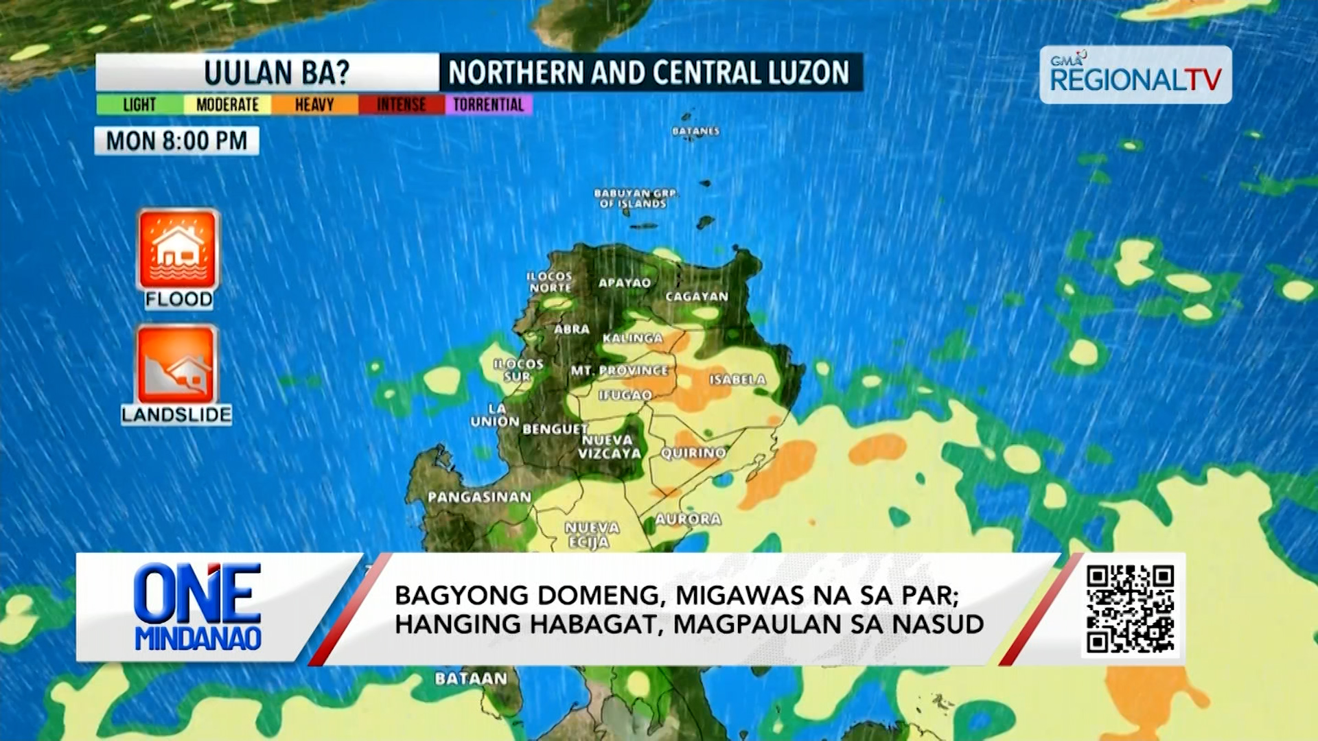 Bagyong Domeng, migawas na sa PAR I One Mindanao