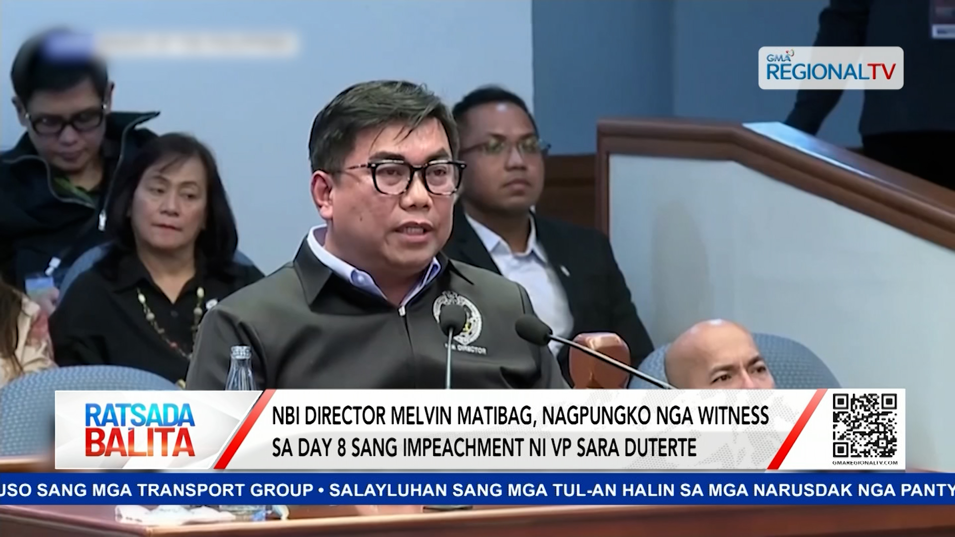 NBI Director Melvin Matibag, nagpungko nga witness sa impeachment ni VP Sara Duterte| Ratsada Balita