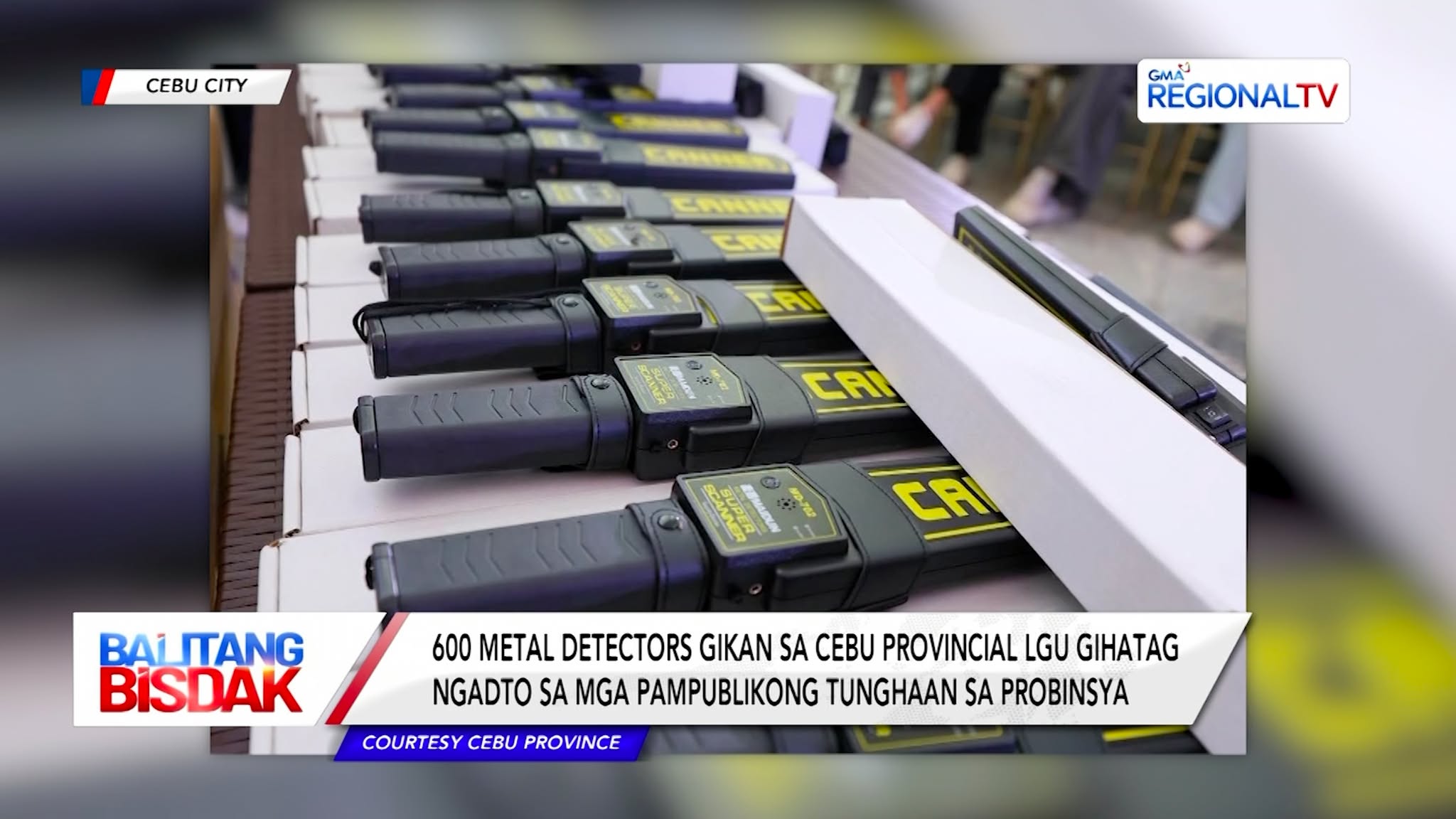 600 Metal Detectors, Gipang-apod-apod | Balitang Bisdak