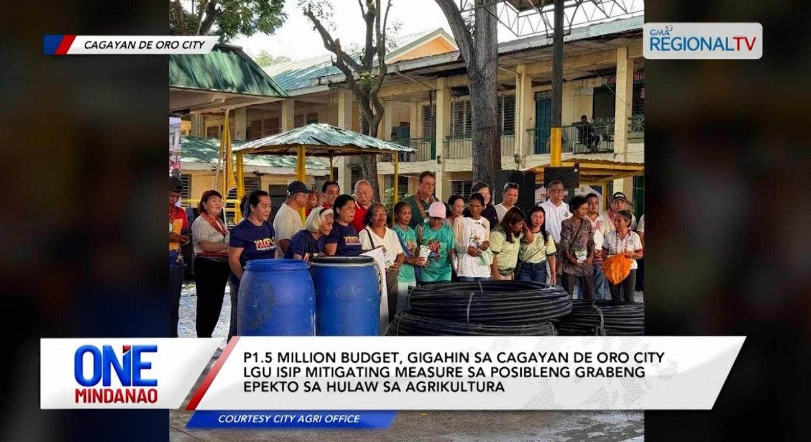 P1.5 million budget, gigahin alang sa epekto sa hulaw I One Mindanao