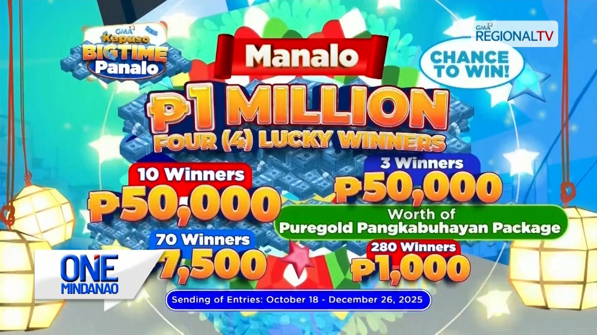 ‘Kapuso Bigtime Panalo’ Season 4 sa GMA, magsugod na | One Mindanao