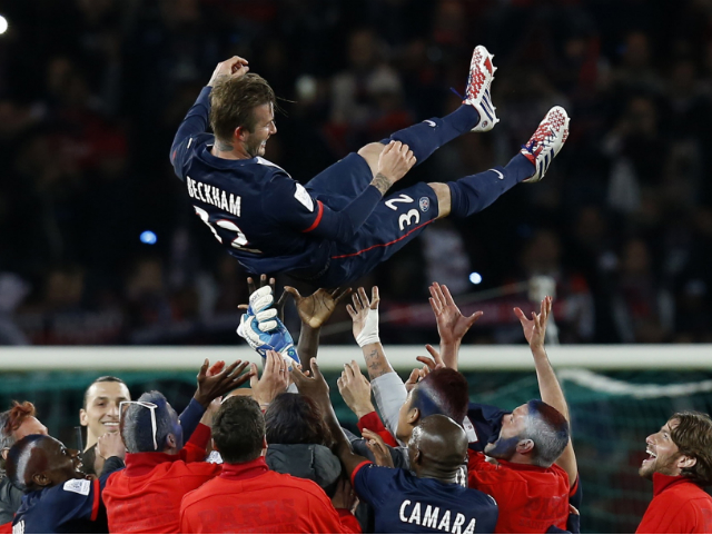 Ligue 1: Ibrahimovic joy and Beckham tears as PSG win at home | GMA ...