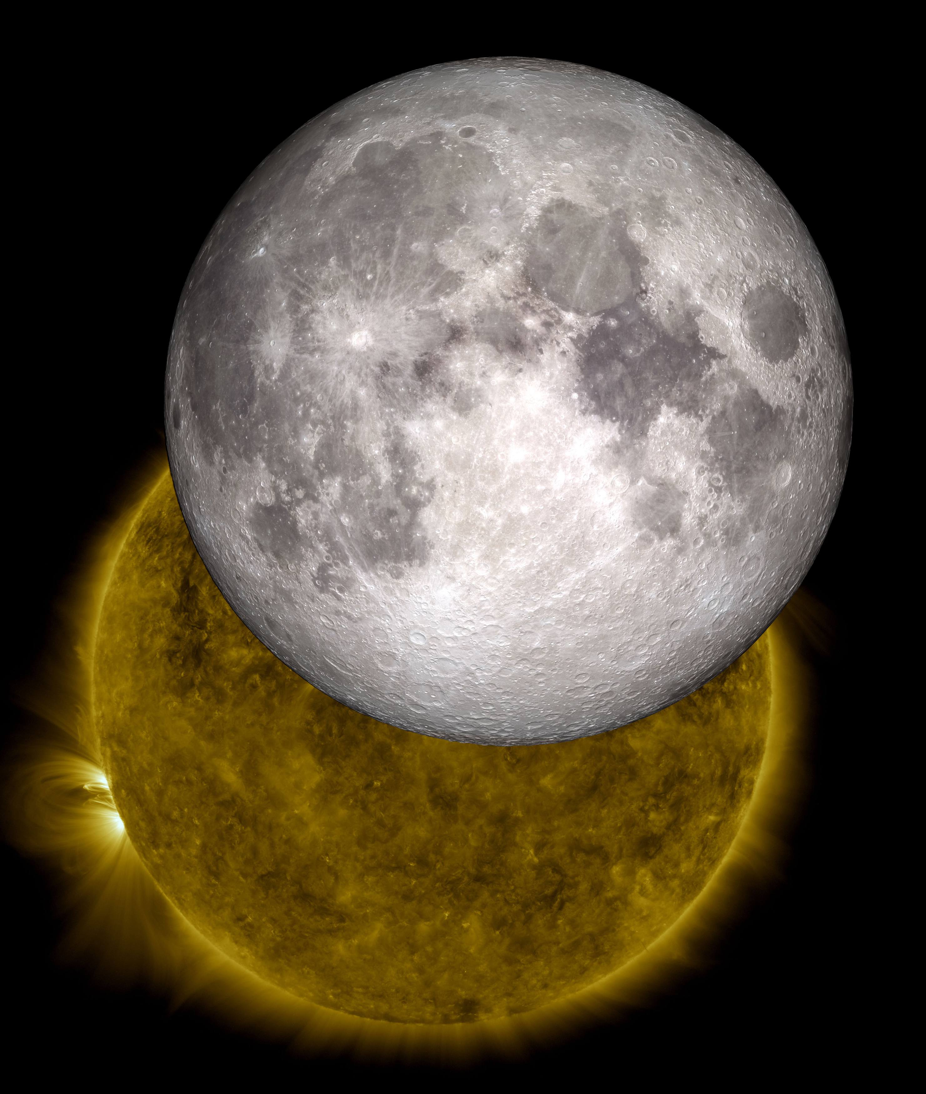 Sun and Moon Photos GMA News Online