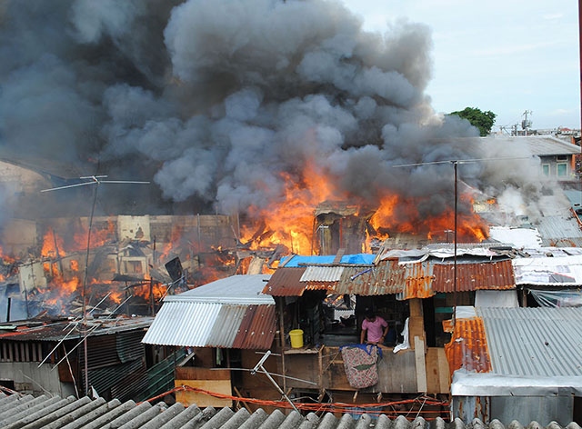Dalawang bata, patay sa sunog sa Makati