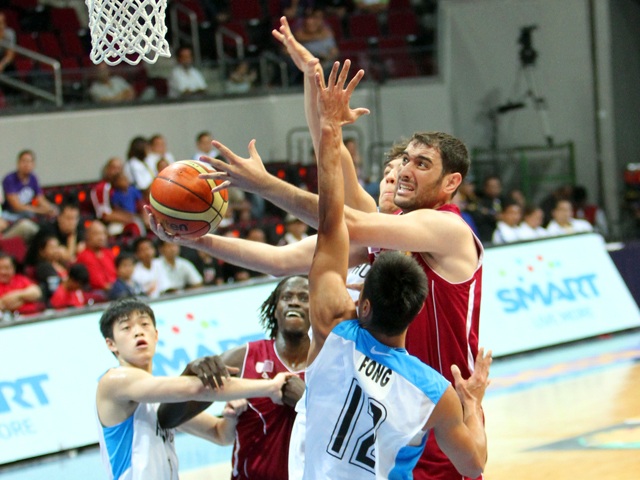 2013 FIBA Asia Championship Qatar claims top spot in Group B with win