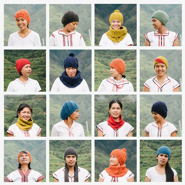 Ifugao women farmers shift to knitting stylish hats and scarves | GMA ...