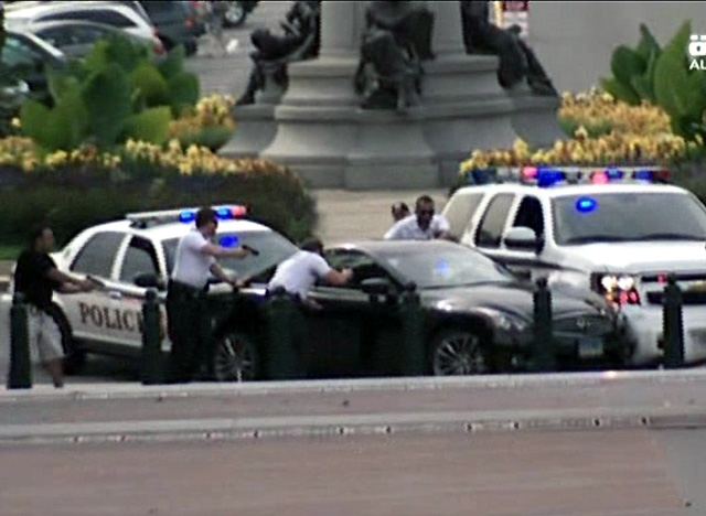 US Capitol shooting suspect in custody | GMA News Online