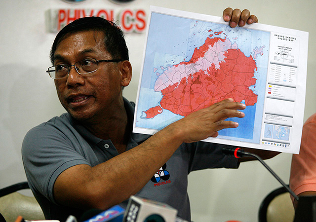 Quake epicenter is Carmen, Bohol - Phivolcs | Photos | GMA ...
