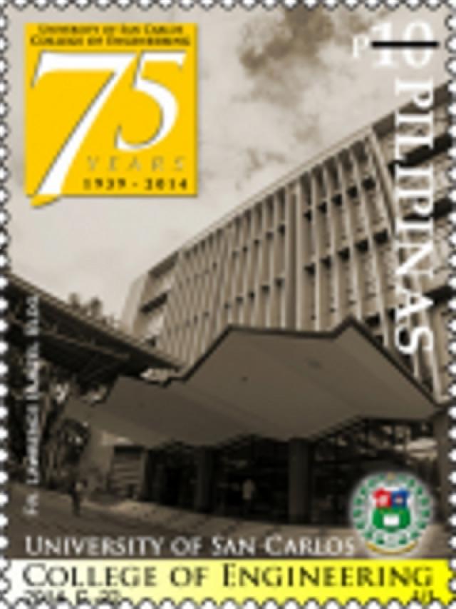 PHLPost issues commemorative stamps for Cebu's USC College of Engineering