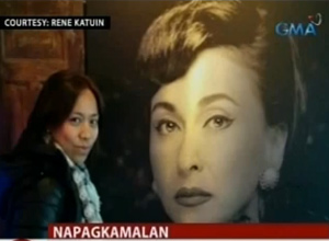 Bakit may portrait si Cherie Gil na naka-display sa isang restaurant sa