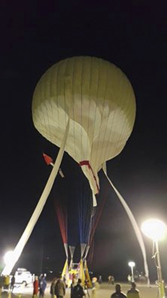 Gasfilled balloon completes recordbreaking Pacific flight │ GMA News