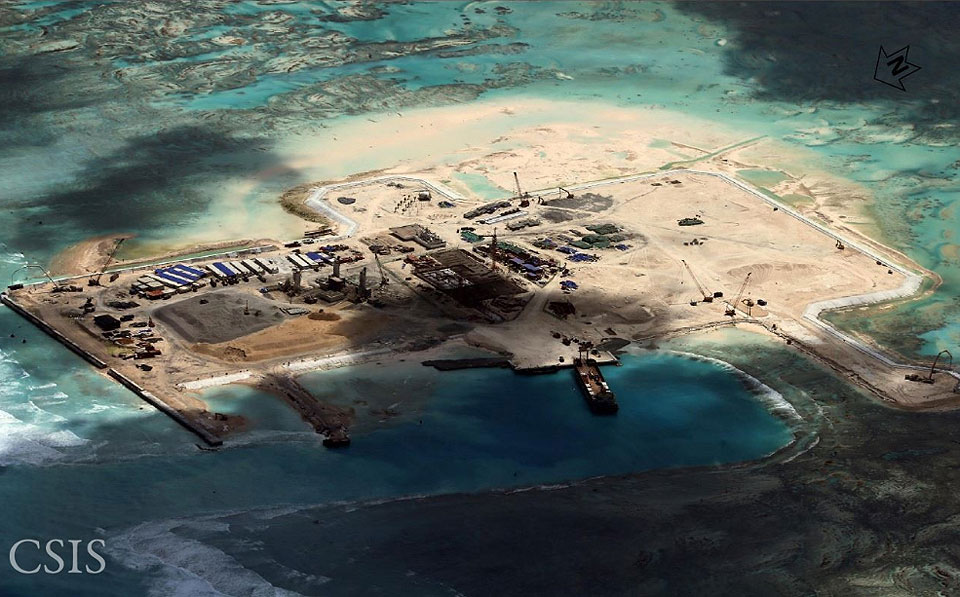 China destroyed or damaged over 20,000 acres of coral reef in South China Sea –US think tank