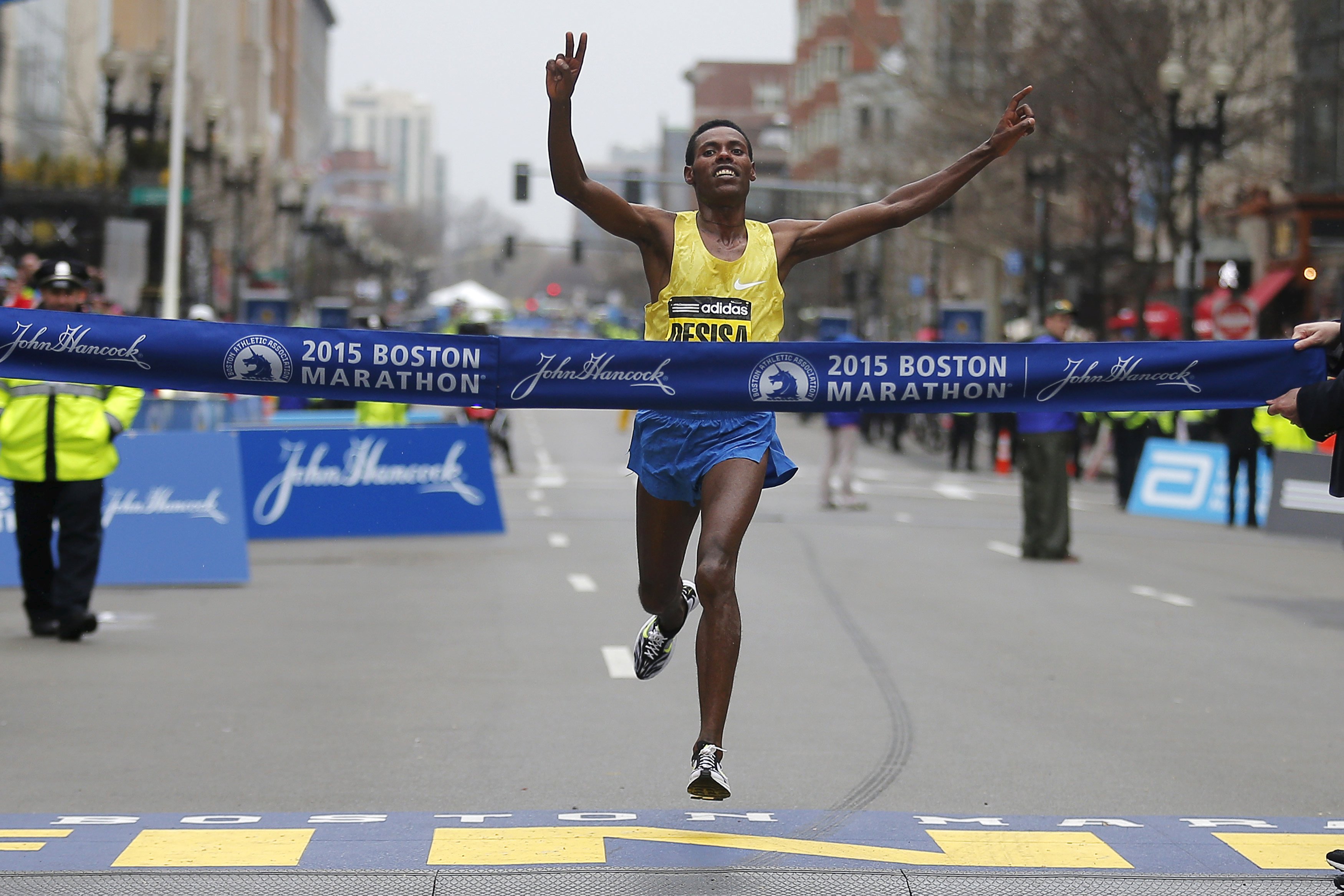 Ethiopia's champions in Boston to defend marathon titles | GMA News Online