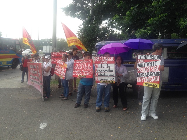 Government union leaders accuse Aquino, security forces of harassment ...