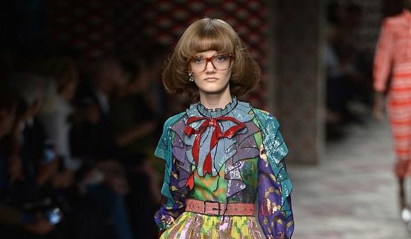 Gucci geek chic sparkles in Milan rain │ GMA News Online