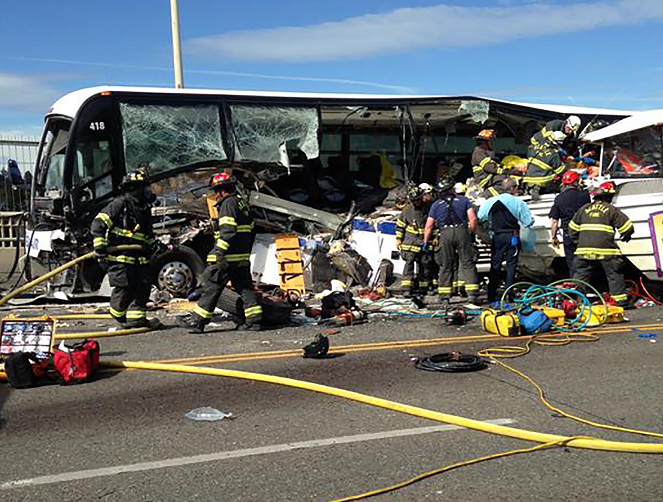 tour bus crash