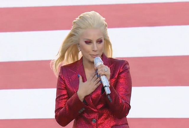 Lady Gaga impresses with US National Anthem at Super Bowl