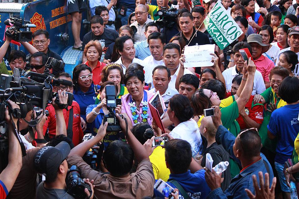 Bongbong in Pasig | Photos | GMA News Online