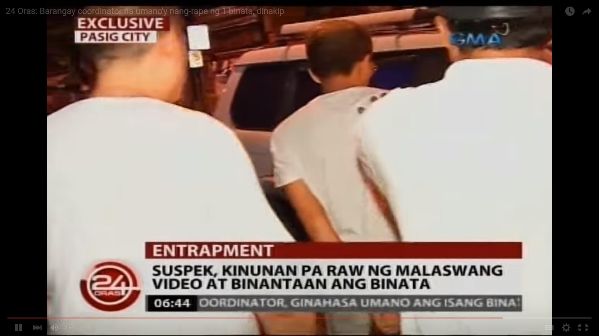 Police nab barangay coordinator accused of rape | GMA News Online