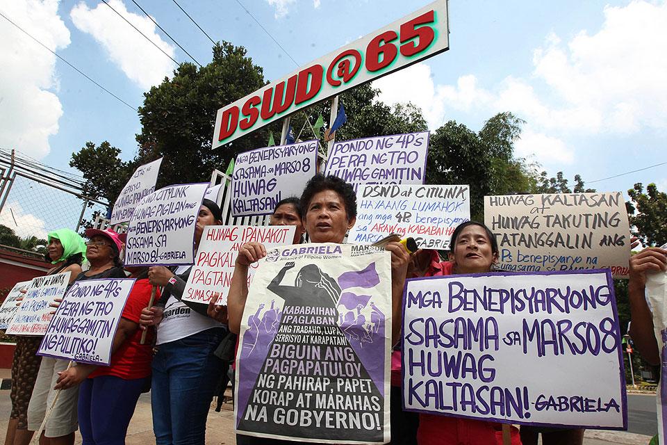 Gabriela Warns Dswd Not To Use 4ps Fund For Lp Poll Agenda Photos Gma News Online 6668