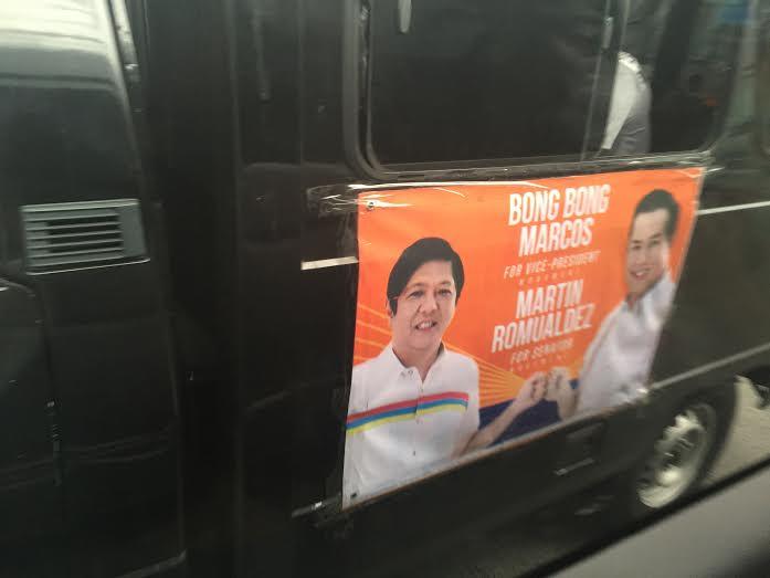 Bongbong getting free ride in UNA sortie thanks to cousin | GMA News Online