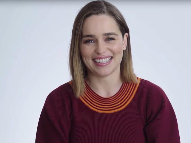 Emilia Clarke to her younger self: ‘You're not as fat as you think you