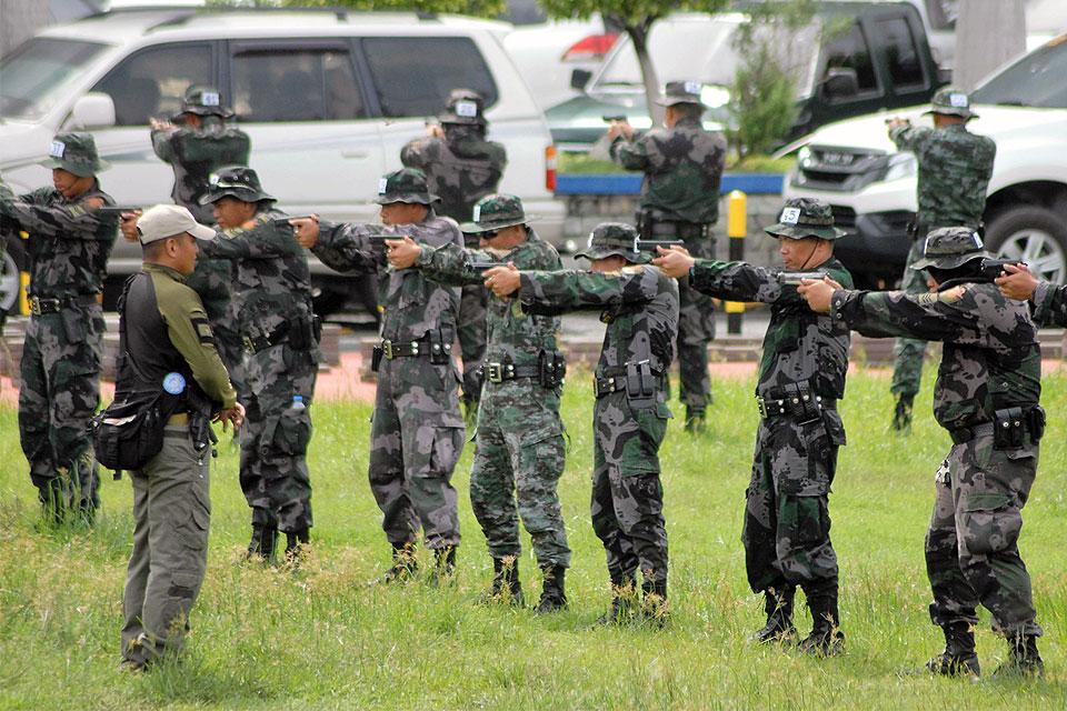 PSPG hone skills in Camp Crame Photos GMA News Online