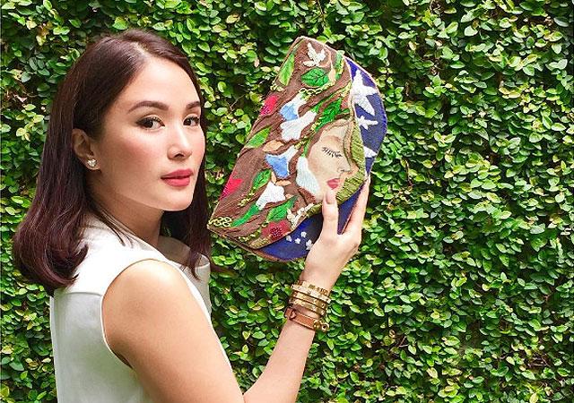 Heart Evangelista started painting bags because of 'fries and cheese