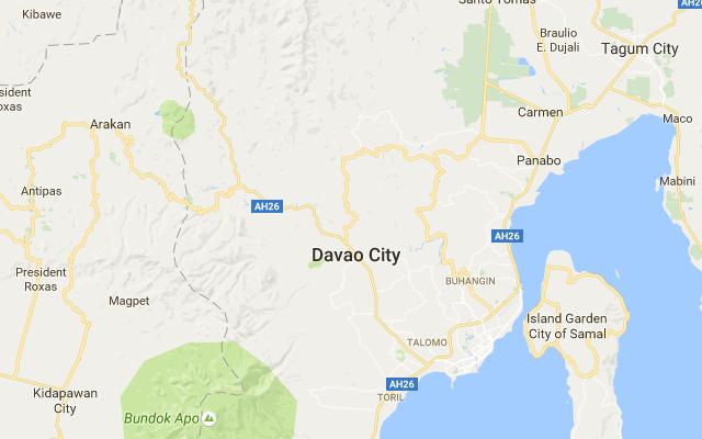 vicinity map of davao city