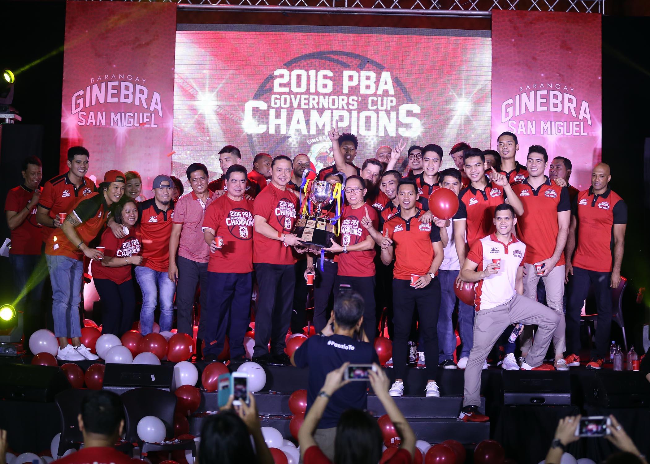 Scenes from Ginebra s victory party GMA News Online