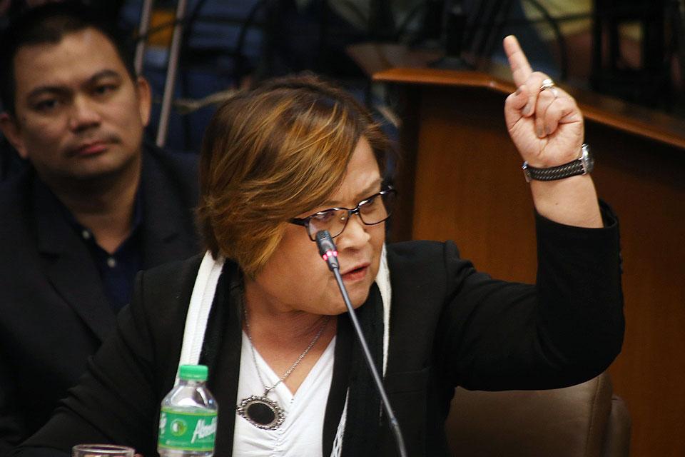 De Lima calls for Senate probe on Immigration extortion scandal | GMA ...