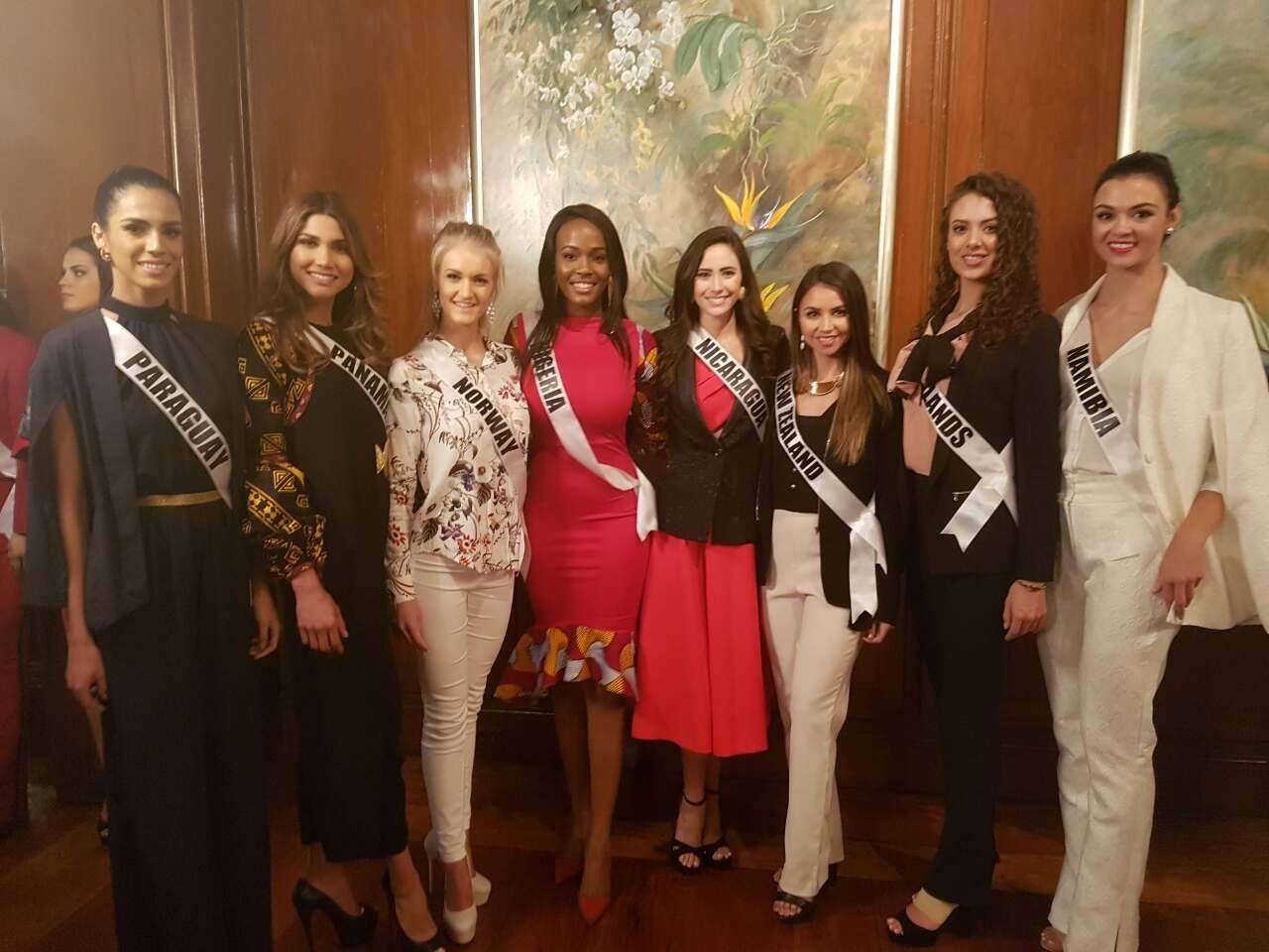 The Miss Universe candidates visit Malacañang | GMA News Online