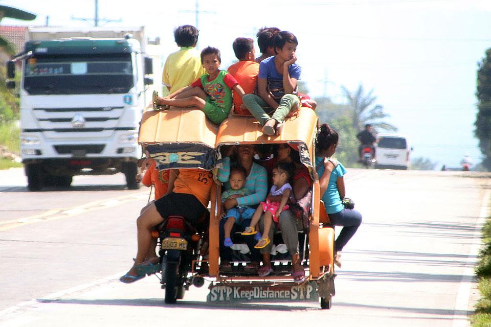 Overloaded Trike Braves Accident-prone Cotabato Highway 