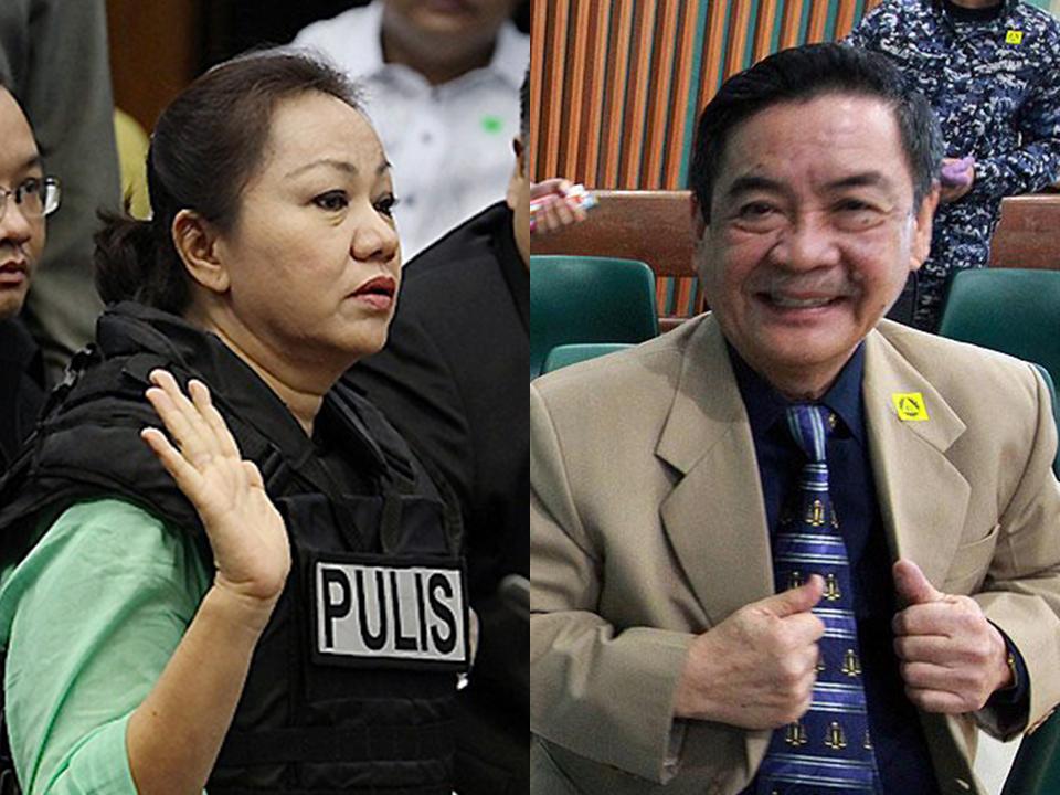 Businesswoman Janet Napoles and former APEC party-list Representative Edgar Valdez