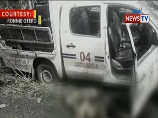 4 Na Pulis Patay Sa Ambush Ng Hinihinalang Npa Sa Davao Del Sur Gma