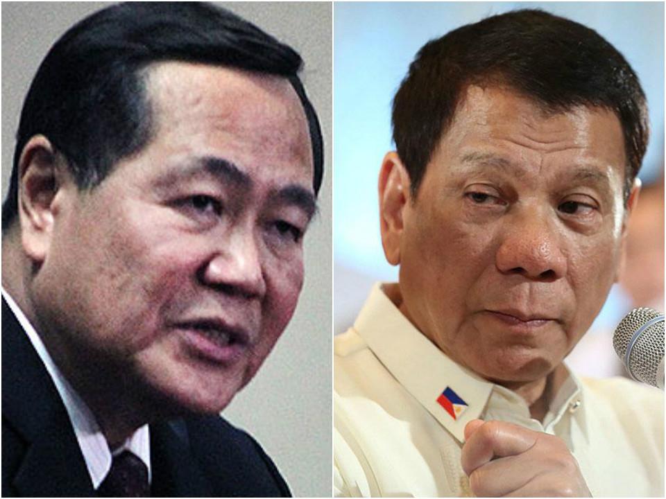 Duterte can no longer be charged over ‘gentleman’s agreement’ — Carpio