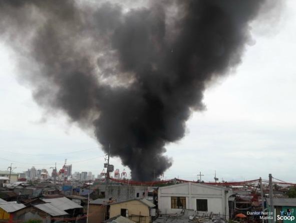 70 families lose homes in fire in Baseco | GMA News Online