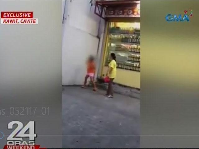 Mom caught hurting daughter on viral video won
