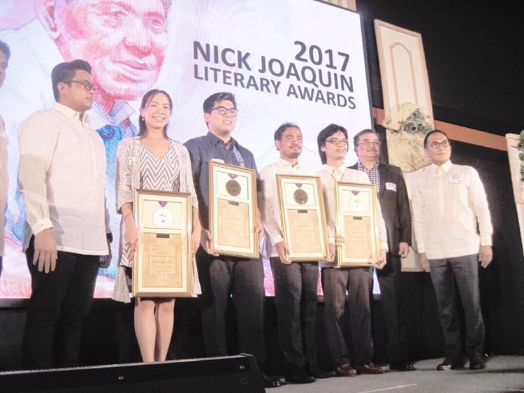 Literary giants grace the 2017 Nick Joaquin Literary Awards